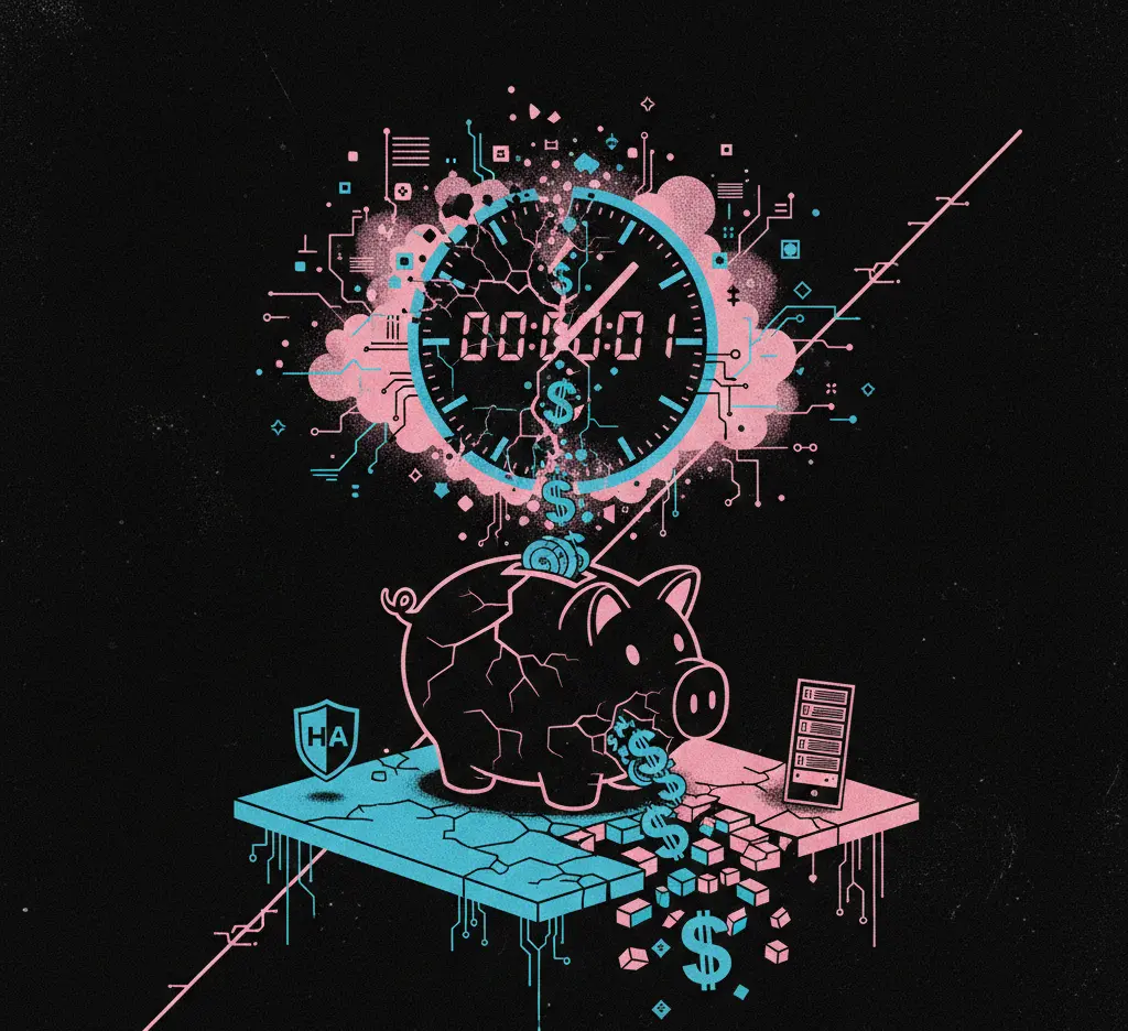 Час простою в цифрах: ціна економії на відмовостійкості (High Availability)